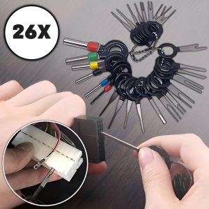 Gnybtų šalinimo įrankių rinkinys (26 vnt.) | TERMITOOL